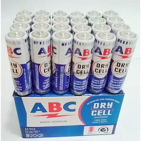Abc Baterai Biru Aa Kecil (Packing 24 Pcs) Office Stationery