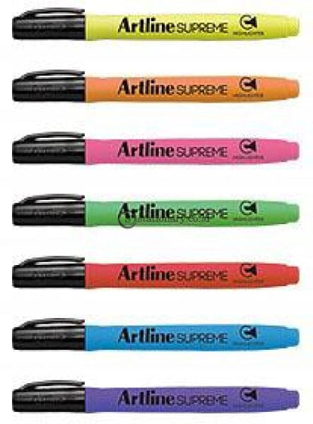 Artline Supreme Highlighter 12 Colours Epf-600 Office Stationery
