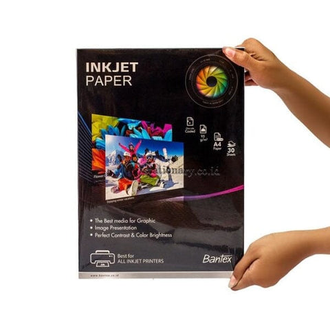 Bantex Matt Coated Ink Jet Paper A4 (30 sheets) 95gr #8001 00