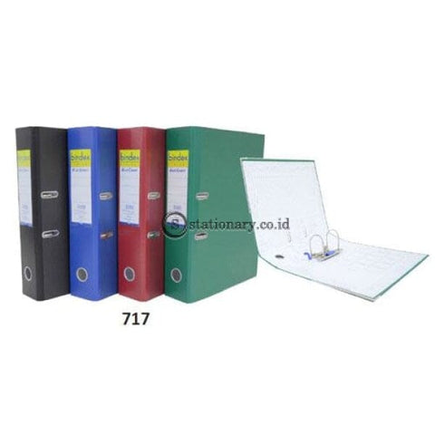 Bindex Ecology Paper Lever Arch Files Folio 75Mm #717 Office Stationery