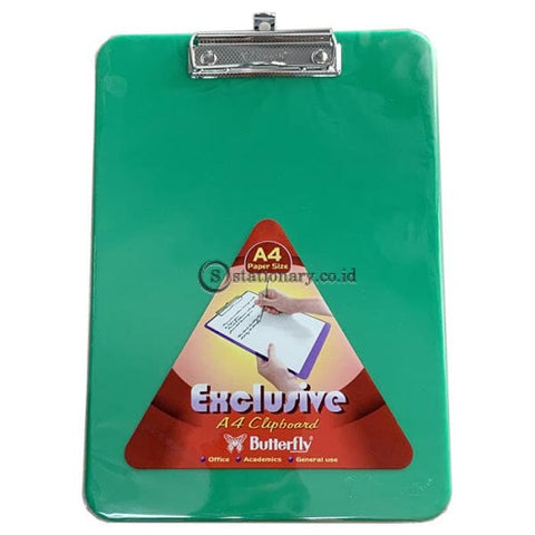 Butterfly Exclusive Clipboard Akrilik Doff A4