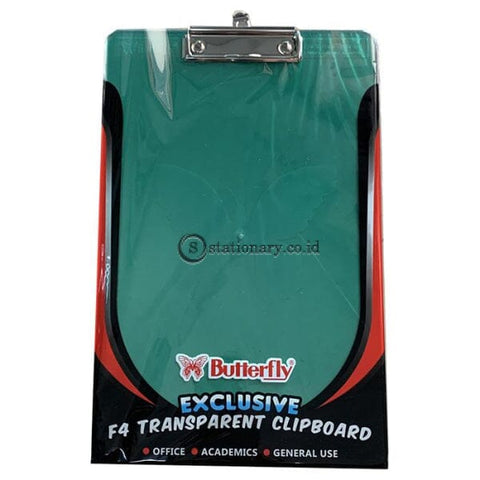 Butterfly Exclusive Clipboard Akrilik Doff A4