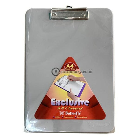 Butterfly Exclusive Clipboard Akrilik Doff A4