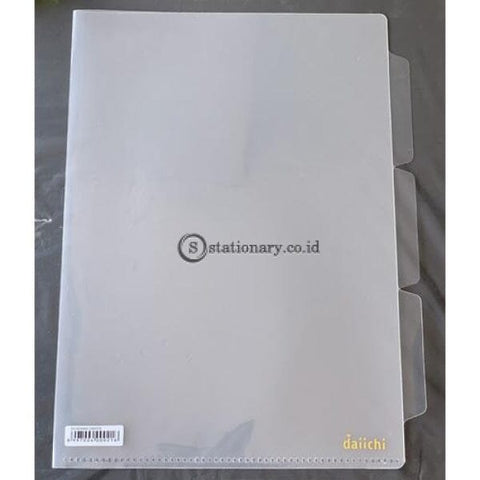 Daiichi Clear Sleeves 3 Tier A4 (240X315Mm) Pop Clear Dcs05A4-200003 Office Stationery