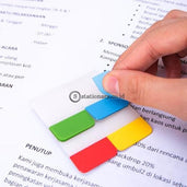 Deli Post It Memo Film Index Page Tabs 38X25Mm (10X4Sheet) Ea10702 Office Stationery