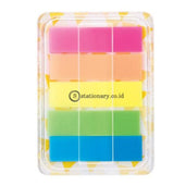 Deli Post It Memo Film Index Page Tabs 44X12Mm (5X20Sheet) Ea10202 Office Stationery