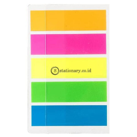 Deli Post It Memo Film Index Page Tabs 44X12Mm (5X20Sheet) Ea10402 Office Stationery