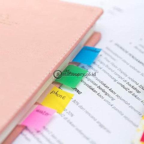 Deli Post It Memo Film Index Tabs 44X25Mm (2X50Sheets) Ea10001 Office Stationery