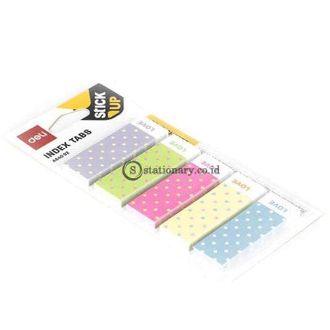 Deli Post It Memo Index Kertas Tabs 45X15Mm Ea64002 Office Stationery