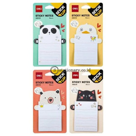 Deli Post It Memo Shape Sticky Notes 76X101Mm (15Sheets) Ea55202 Office Stationery
