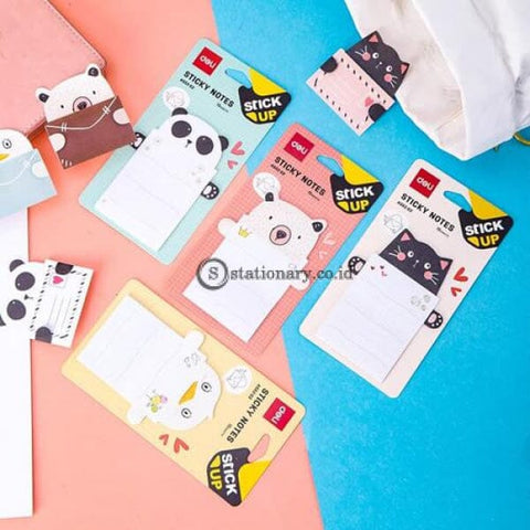 Deli Post It Memo Shape Sticky Notes 76X101Mm (15Sheets) Ea55202 Office Stationery