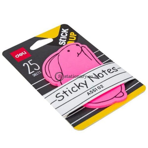 Deli Post It Memo Shape Sticky Notes 76X76Mm (25Sheets) Ea55102 Office Stationery