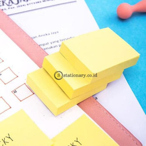 Deli Post It Memo Sticky Notes 38X51Mm (3X100Sheets) Ea00153 Office Stationery