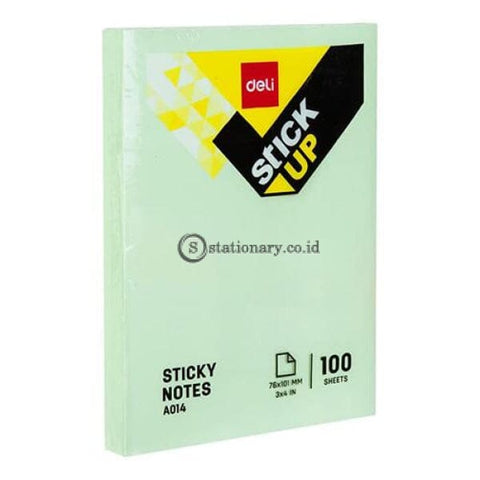 Deli Post It Memo Sticky Notes 76X101Mm (100Sheets) Ea01403 Office Stationery
