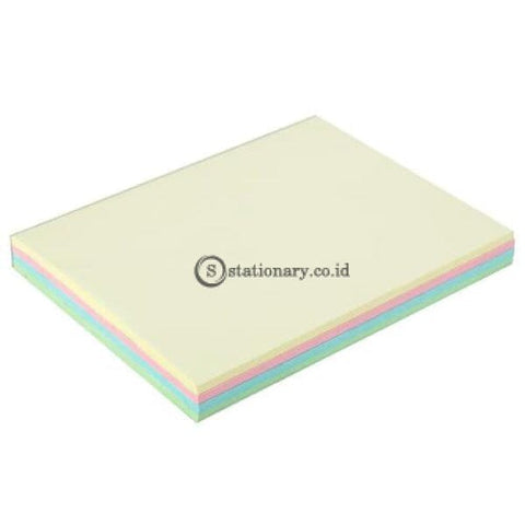 Deli Post It Memo Sticky Notes 76X101Mm 4 Colors (4X25Sheets) Ea01902 Office Stationery