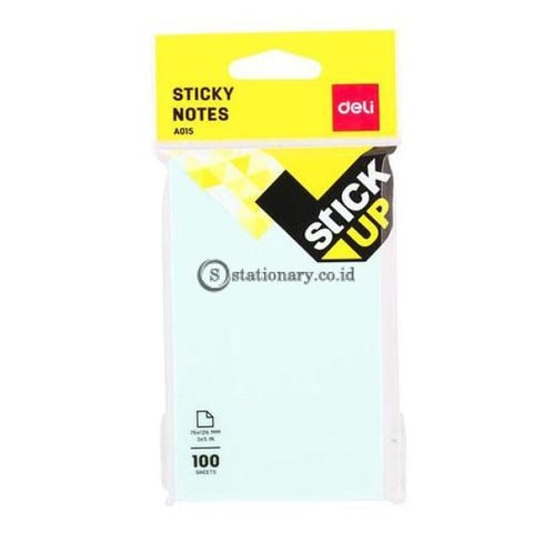 Deli Post It Memo Sticky Notes 76X126Mm (100Sheets) Ea01502 Office Stationery