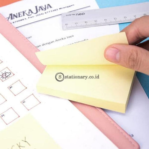 Deli Post It Memo Sticky Notes 76X51Mm (100Sheets) Ea01203 Office Stationery