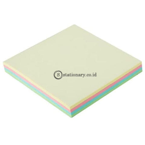 Deli Post It Memo Sticky Notes 76X76Mm 4 Colors (4X25Sheets) Ea01802 Office Stationery