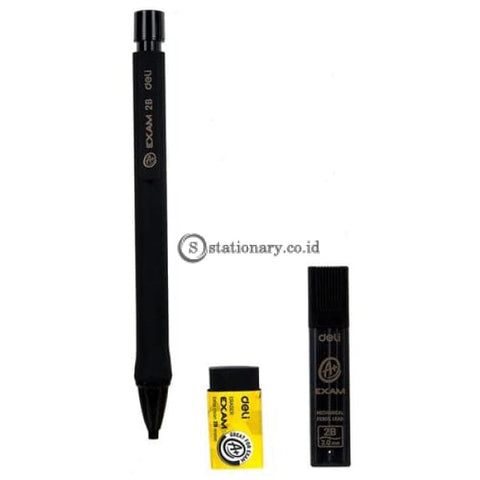 Deli Pensil Mekanik 2B Exam Eu61021 Office Stationery
