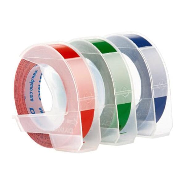 Dymo Refill Label Embossing Maker 9Mm Merah Office Equipment