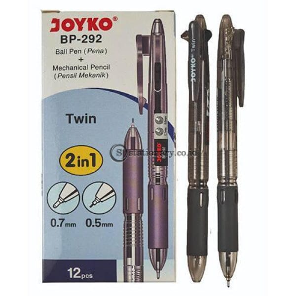 Joyko Ballpen + Pensil Mekanik 2 In 1 Twin Bp-292 Office Stationery