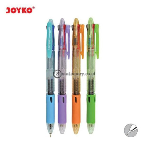 Joyko Ballpoint 3 Warna Trico 0.7Mm Bp-199 Office Stationery