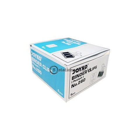 Joyko Binder Clip 2 1/4 Inch (60Mm) No 280 Office Stationery