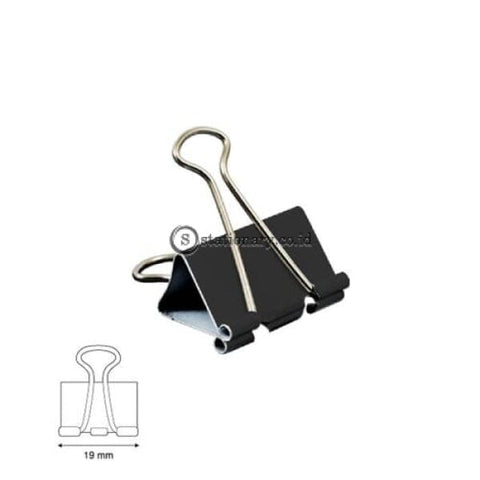 Joyko Binder Clip 3/4 Inch (19Mm) No 107 Office Stationery