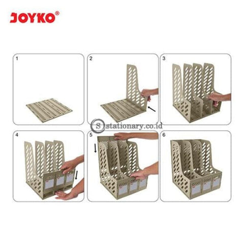 Joyko Box File Plastik 3 SAP (25X25.8X25.4CM) BOF-3GR
