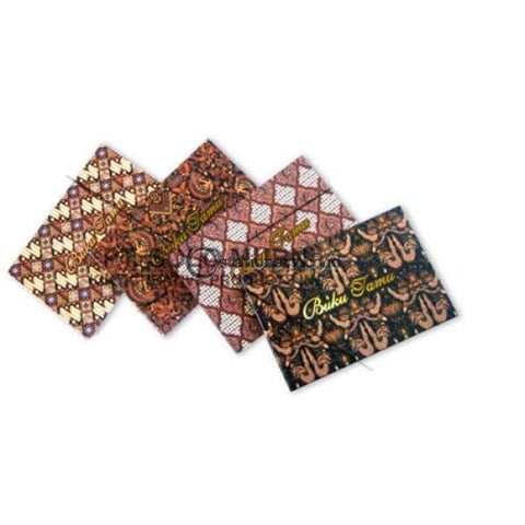 Kiky Buku Tamu Motif Batik Office Stationery Promosi