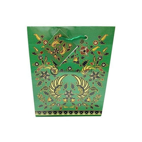 Kiky Tas Tali Kertas Paper Bag B Foil Batik Small (230X180X100Mm) Office Stationery