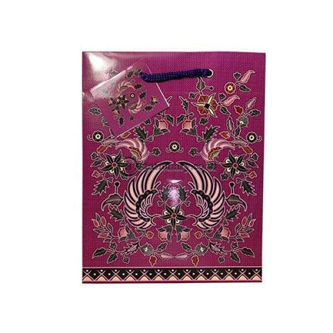 Kiky Tas Tali Kertas Paper Bag B Foil Batik Small (230X180X100Mm) Office Stationery