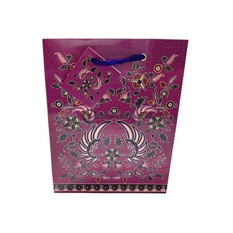 Kiky Tas Tali Kertas Paper Bag B Foil Batik Small (230X180X100Mm) Office Stationery