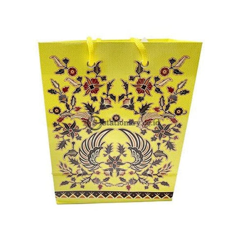 Kiky Tas Tali Kertas Paper Bag B Foil Batik Small (230X180X100Mm) Office Stationery