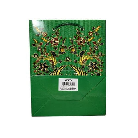 Kiky Tas Tali Kertas Paper Bag B Foil Batik Small (230X180X100Mm) Office Stationery