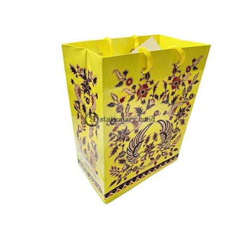 Kiky Tas Tali Kertas Paper Bag B Foil Batik Small (230X180X100Mm) Office Stationery