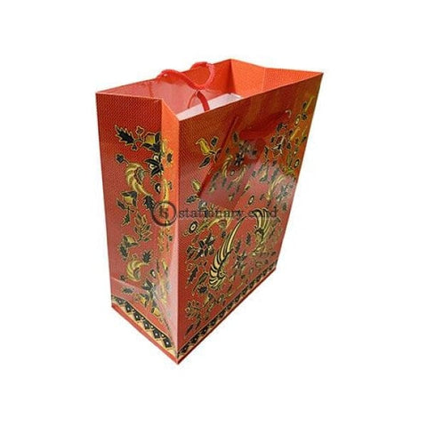 Kiky Tas Tali Kertas Paper Bag B Foil Batik Small (230X180X100Mm) Office Stationery