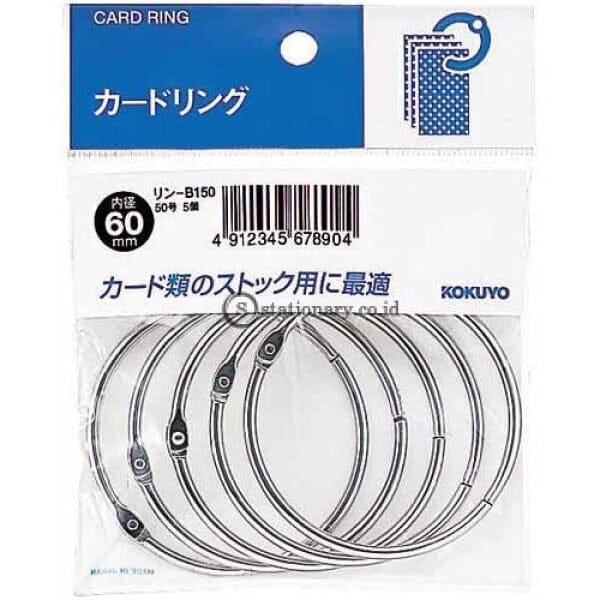 Kokuyo Card Ring 60Mm Rin-B150 Office Stationery
