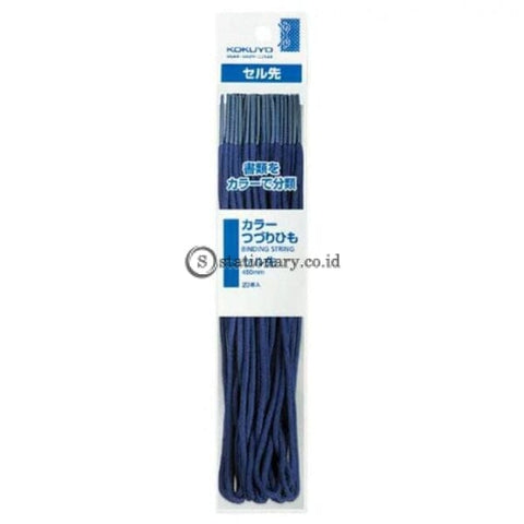 Kokuyo Fastener Tali Binding Cord 45cm Biru TSU-B141B