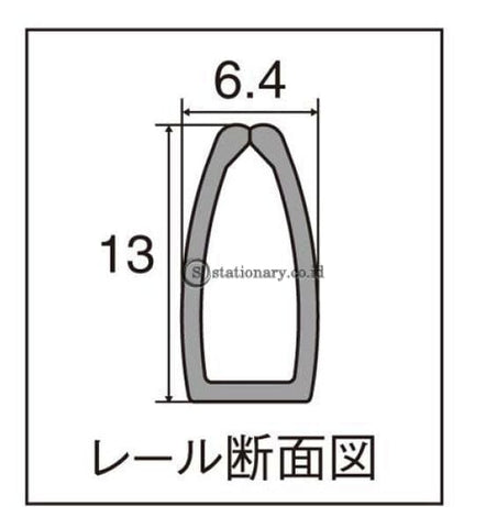 Kokuyo Presentation File With Rail Fu-Tpc760 Fu-Tpc760V Office Stationery Promosi