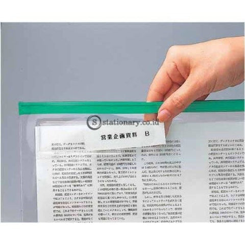 Kokuyo Soft Clear Case A4 Kuke-314 Kokuyo Kuke-314-Blue Office Stationery