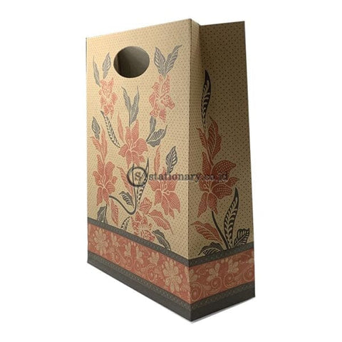 Okey Tas Tali Kertas Kraft Batik Ceplik POND A (260X200X80mm)