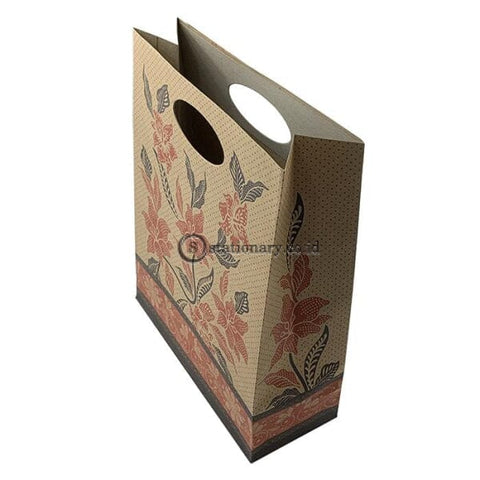 Okey Tas Tali Kertas Kraft Batik Ceplik POND A (260X200X80mm)