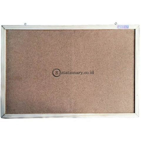 Papan Corkboard List Frame Kayu Uk. 40 X 60Cm Office Equipment Promosi