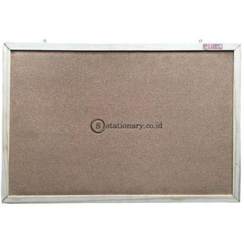 Papan Corkboard List Frame Kayu Uk. 40 X 60Cm Office Equipment Promosi