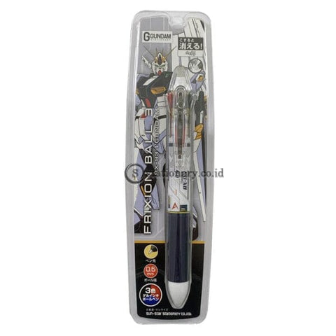 Pilot Frixion 3 Warna Gundam 0.5mm 3 Color Pen RX-93 Gundam