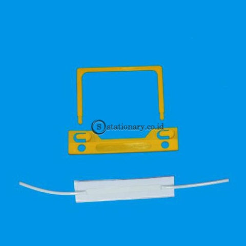 Pixel Medical U Clip Fastener Adhesive 80Mm Yellow Office Stationery Promosi
