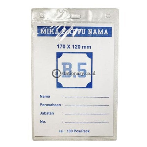 Plastik Mika Panitia 120 X 170Mm (Ketebalan 0.9Mm) Potrait B5 Office Stationery
