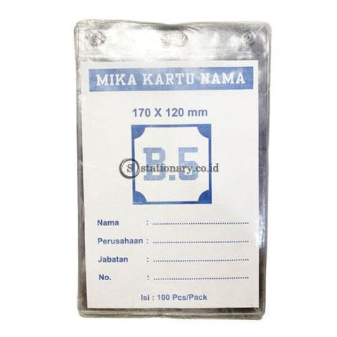 Plastik Mika Panitia 120 X 170Mm (Ketebalan 0.9Mm) Potrait B5 Office Stationery