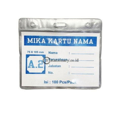 Plastik Mika Panitia 75 X 105Mm (Ketebalan 0.9Mm) Landscape A2 Office Stationery